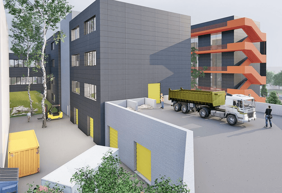 İTÜ AYAZAĞA KAMPÜSÜ MERKEZİ DERSLİK C BİNASI 8